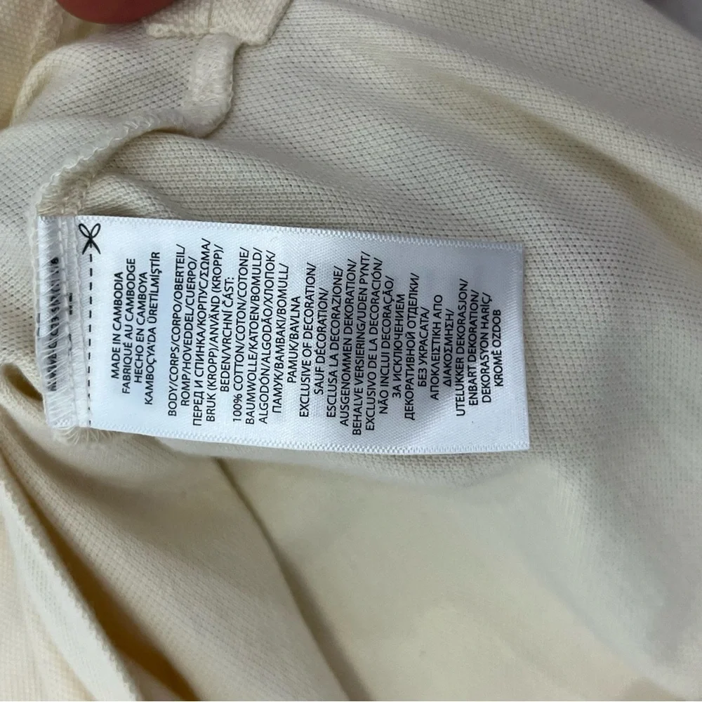 Polo Ralph Lauren Mens Beige Short Sleeve Polo‎ Sz 2X